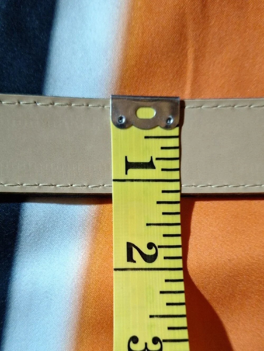 Classic Brown Leather Men's Belt